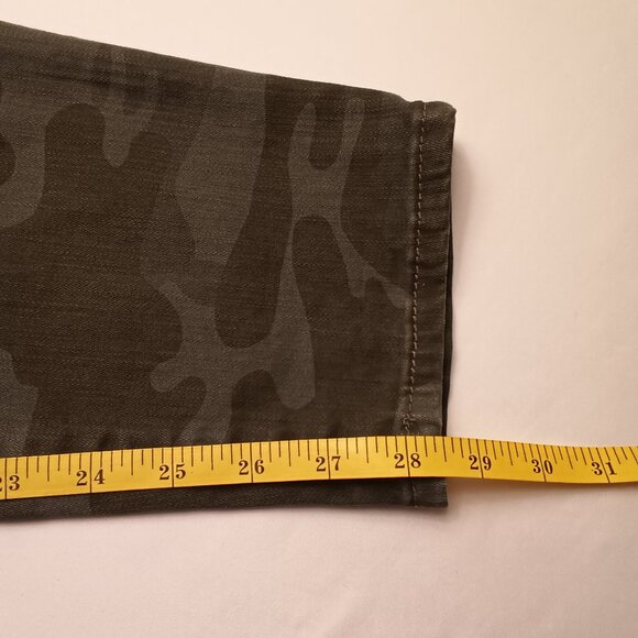 Social Standard By Sanctuary Jeans Size 16/33 High Rise Skinny Camo Print - Picture 10 of 11